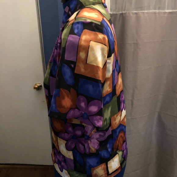 Women multi-Colored blouse with beads - Picture 4 of 6